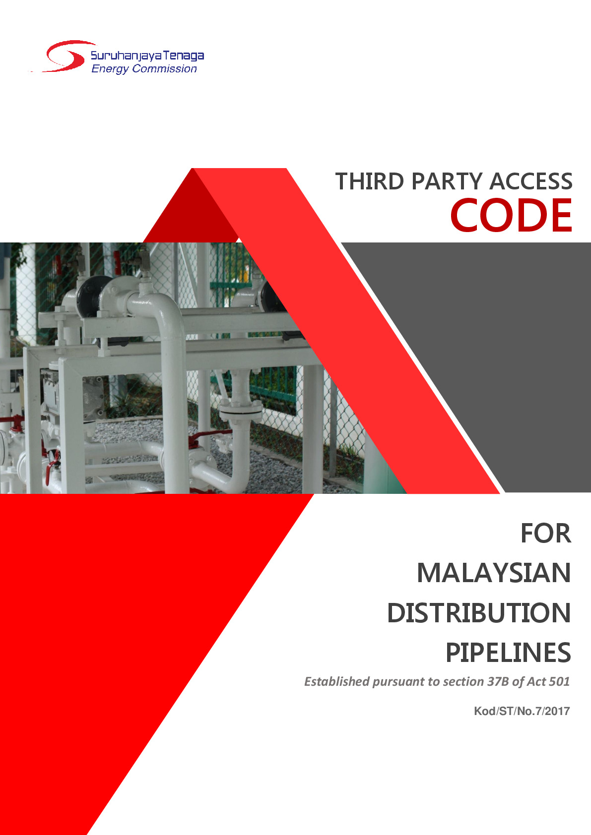 Third Party Access Code for Malaysian Distribution Pipelines