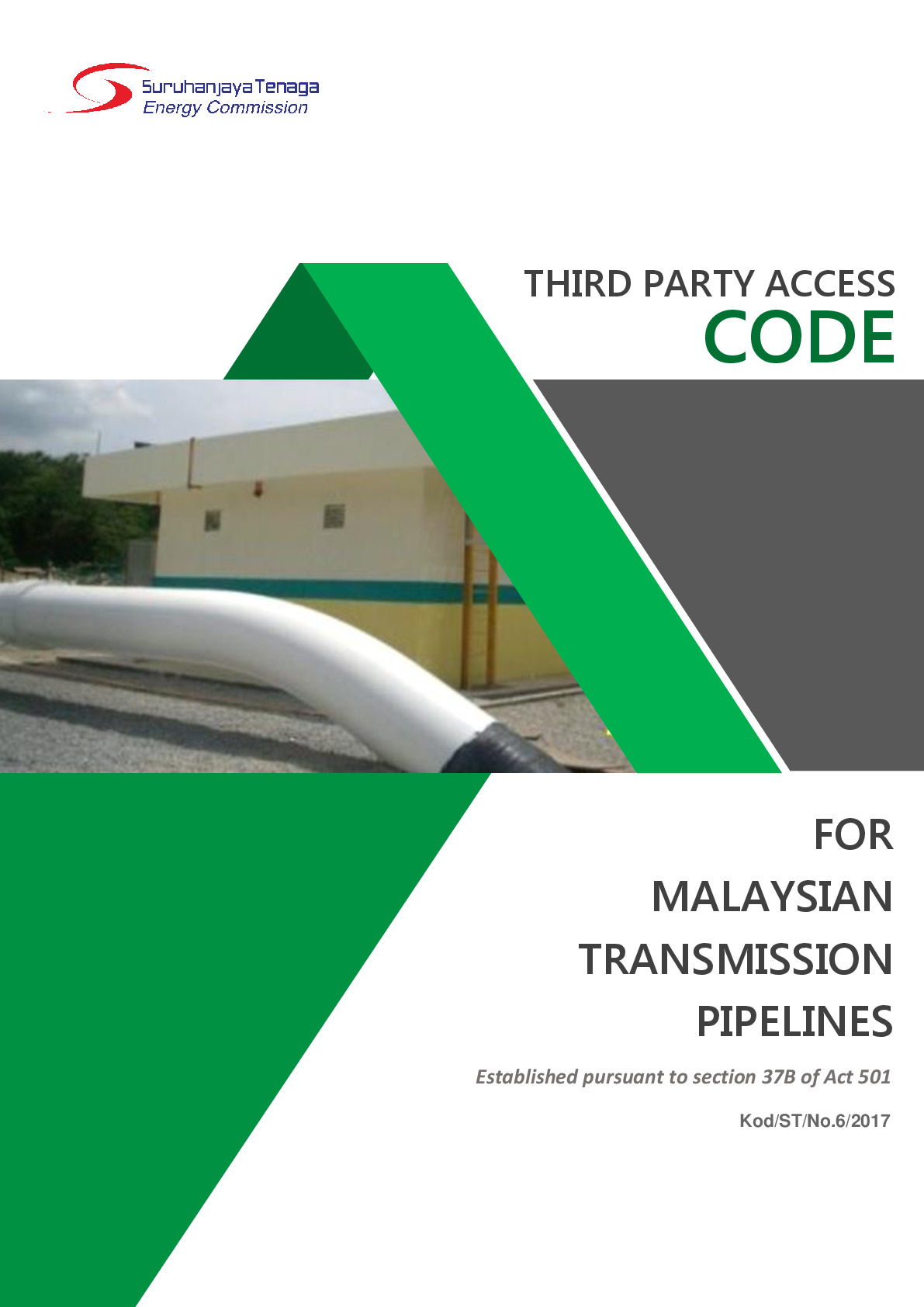Third Party Access Code for Malaysian Transmission Pipelines