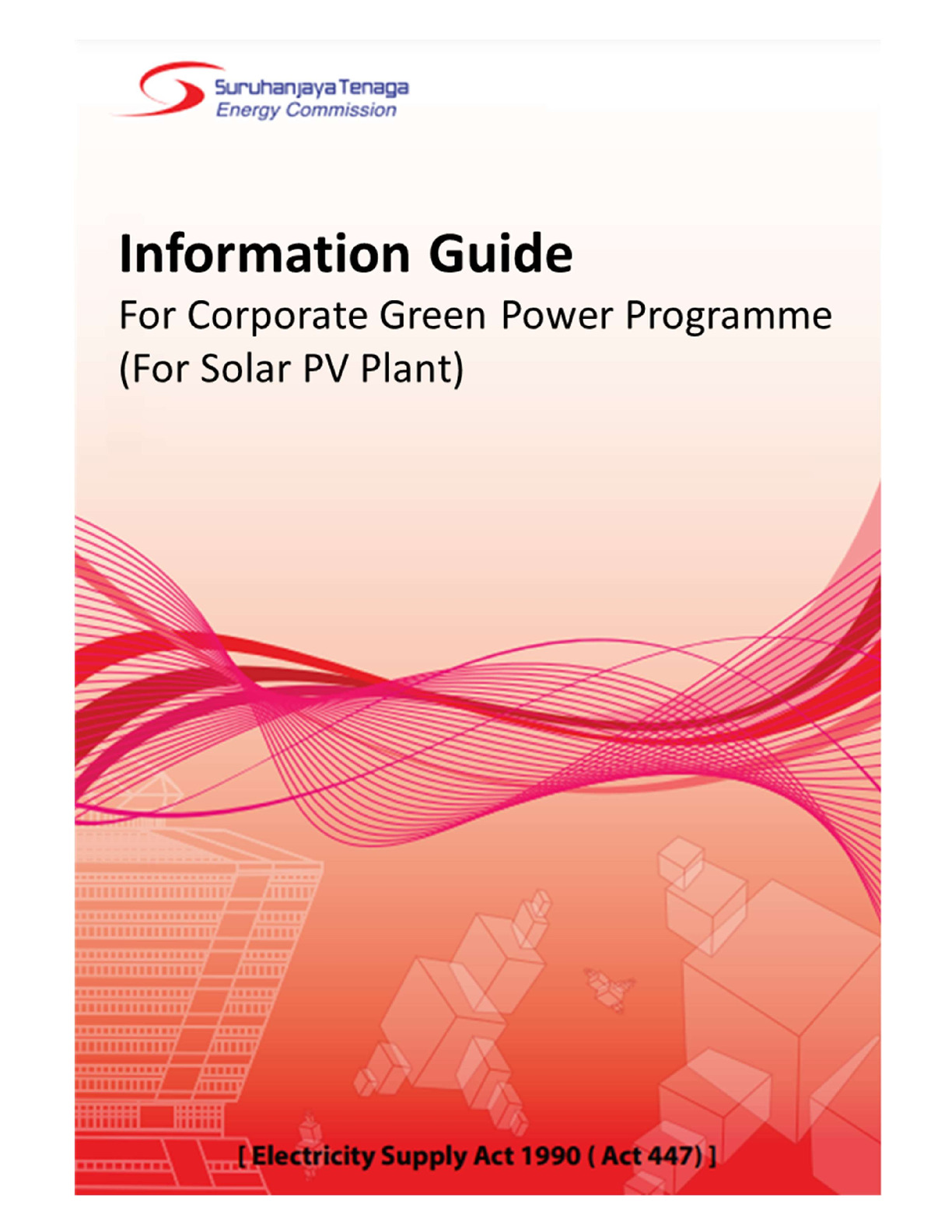 Information Guide For Corporate Green Power Programme (For Solar PV Plant)