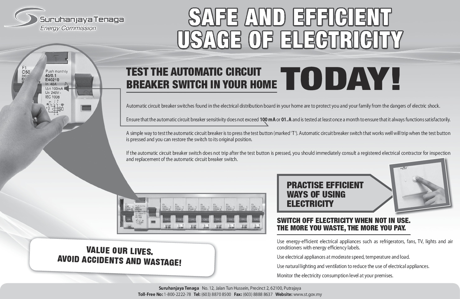Safe and efficient usage of electricity, New Straits Times, 30 April 2015