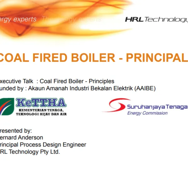 Coal Fired Boiler - Principals Version 1