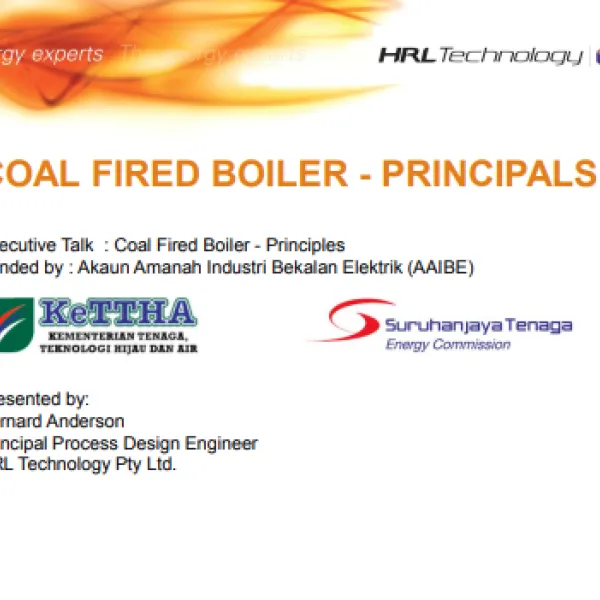 Coal Fired Boiler - Principals Version 2