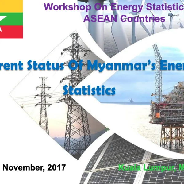 Current Status of Myanmar Energy Statistics-2