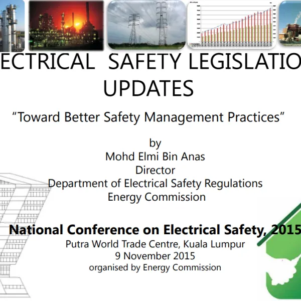 Electrical Safety Legislation Updates