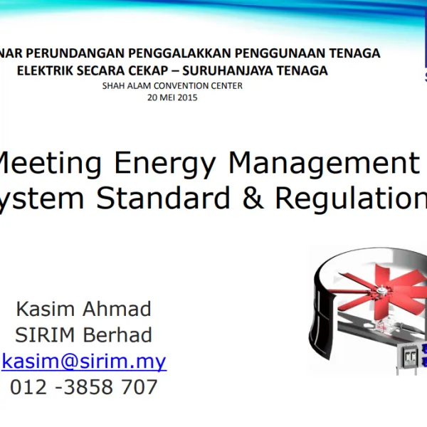 Meeting Energy Management System Standard & Regulation
