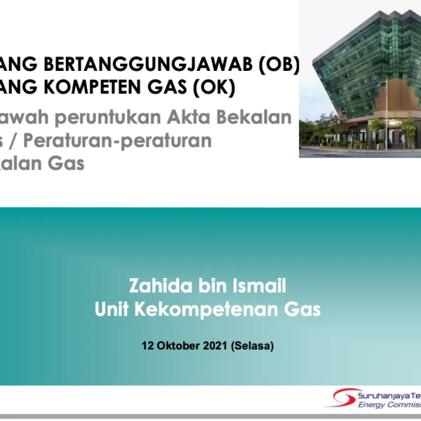 Orang Bertanggungjawab (OB) dan Orang Kompeten