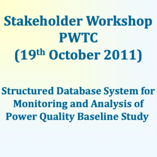 PQ Database: Power Quality Baseline Study For Peninsular Malaysia