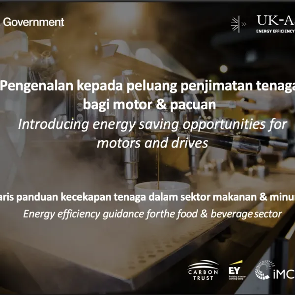 Energy Efficiency Guidance - Motors & Drives