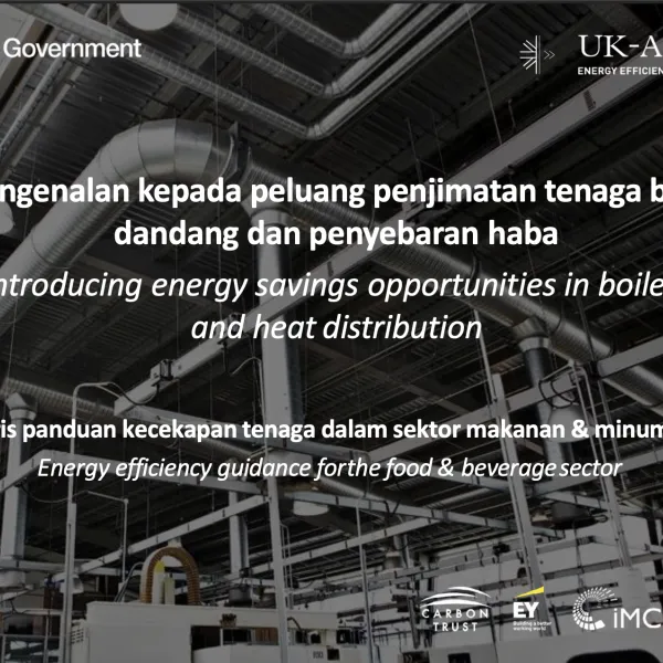 Energy Efficiency Guidance - Boilers and Heat Distribution